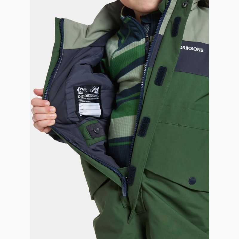 Tuta da sci Didriksons Bjärven Cover light moss per bambino 9