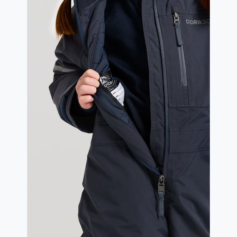 Tuta da sci per bambini Didriksons Falken K Coverall navy 7