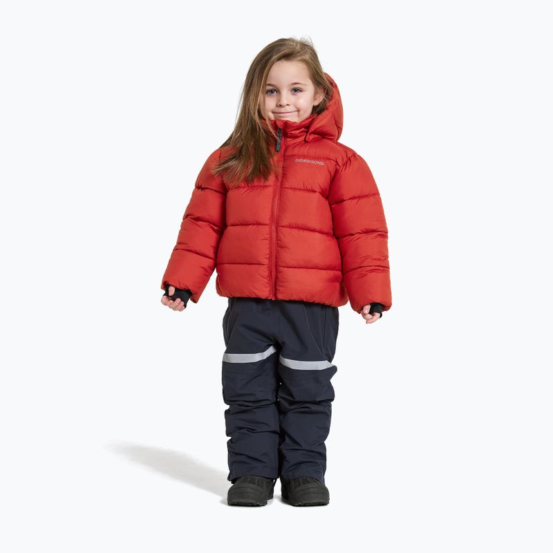 Giacca da bambino Didriksons Roxen apple red 2