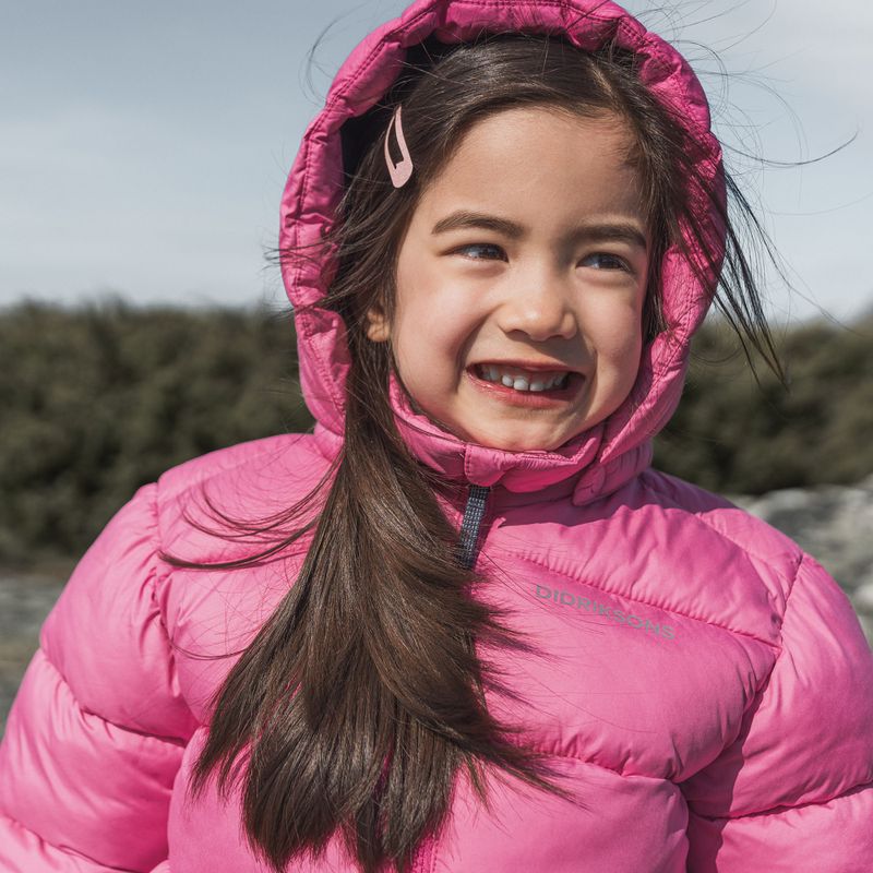 Giacca per bambini Didriksons Roxen sweet pink 16