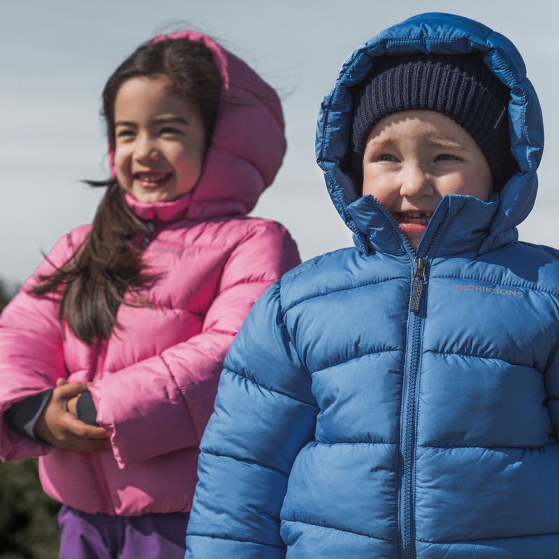 Giacca per bambini Didriksons Roxen sapphire blue 14