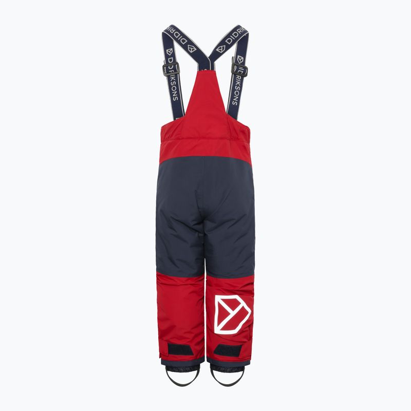Pantaloni da sci per bambini Didriksons Idre pomme red 2