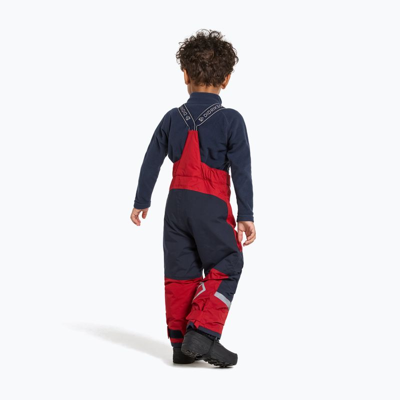 Pantaloni da sci per bambini Didriksons Idre pomme red 4