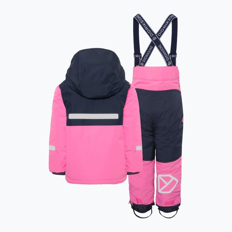 Set da sci per bambini Didriksons Skare sweet pink 14