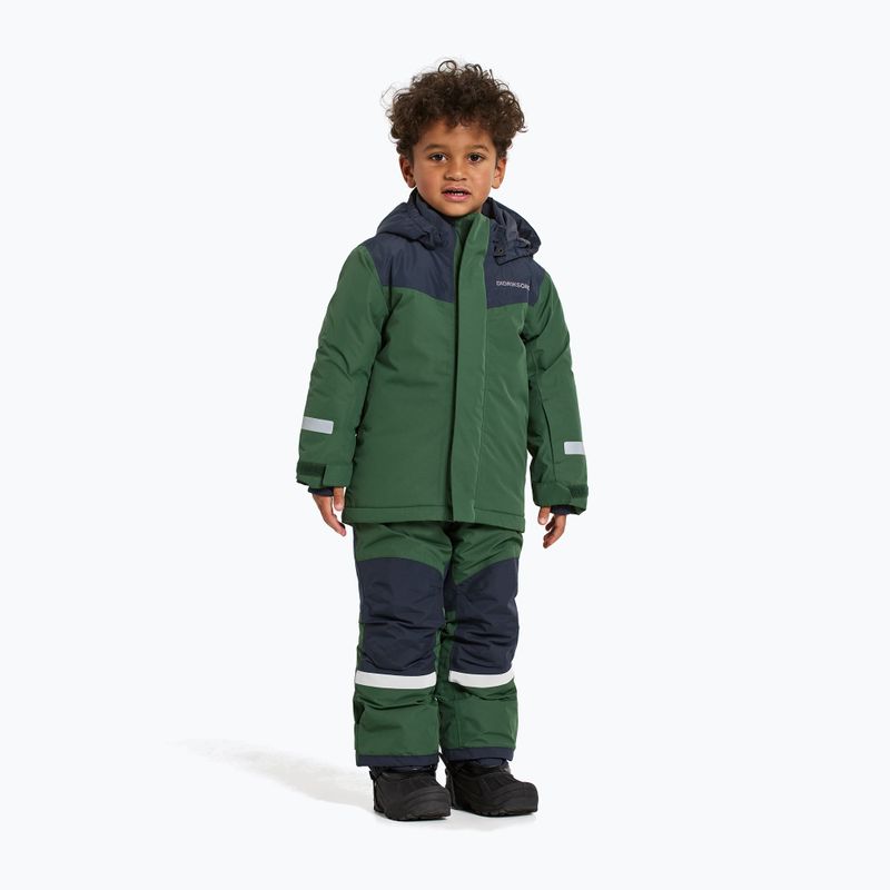 Completo da sci per bambini Didriksons Skare pine green 6