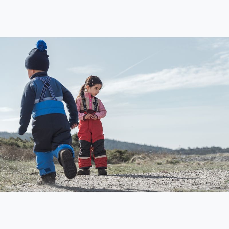 Didriksons Monte Half Button felpa in pile da bambino blu nuvola 13