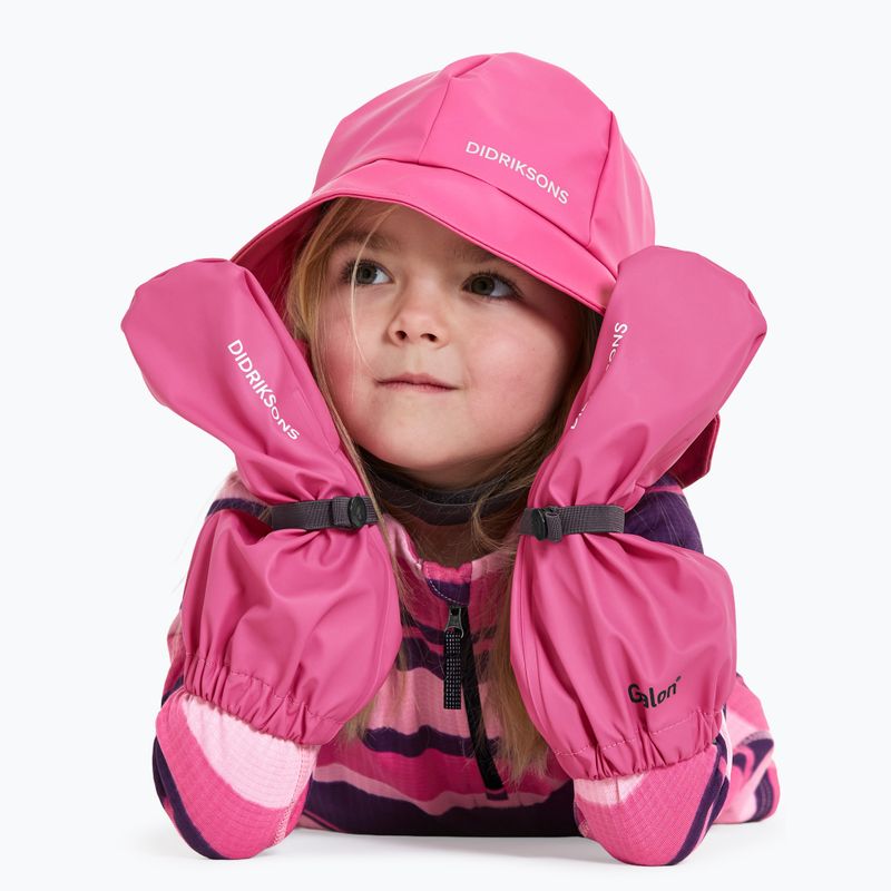 Guanti da sci per bambini Didriksons Glove 5 sweet pink 2