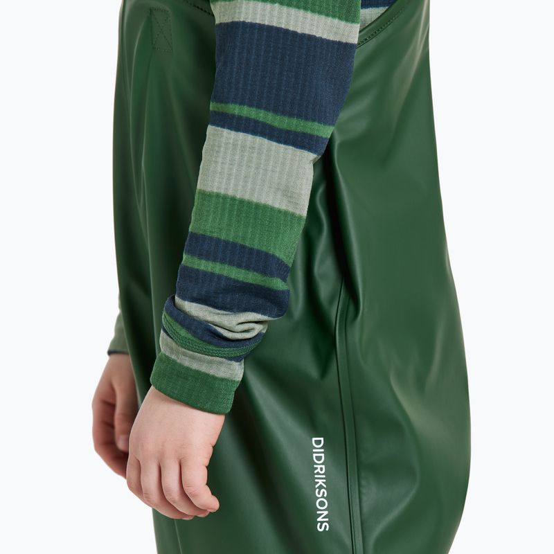 Completo antipioggia per bambini Didriksons Slaskeman light moss 12