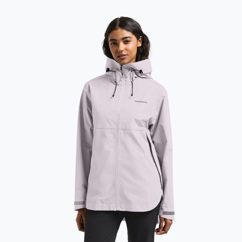 Giacca impermeabile da donna Didriksons Tilde 4 sunrise mist