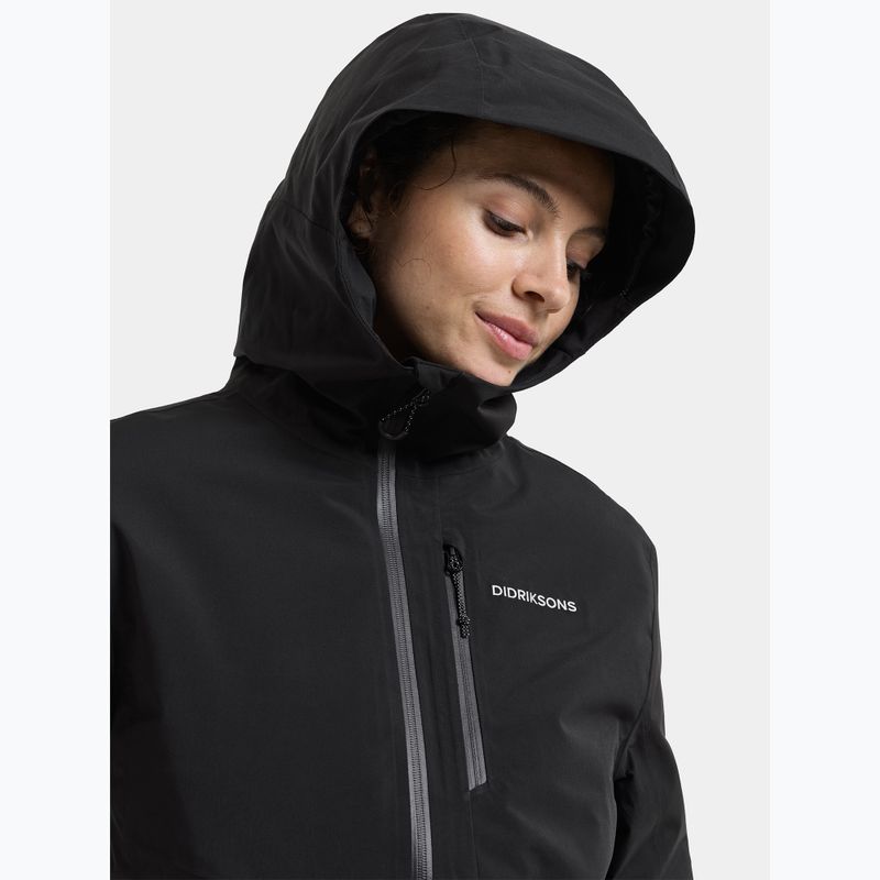 Giacca imbottita da donna Didriksons Fiora black 6