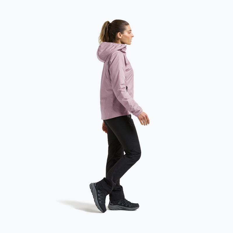Giacca impermeabile da donna Didriksons Karix 3 lilac haze 5