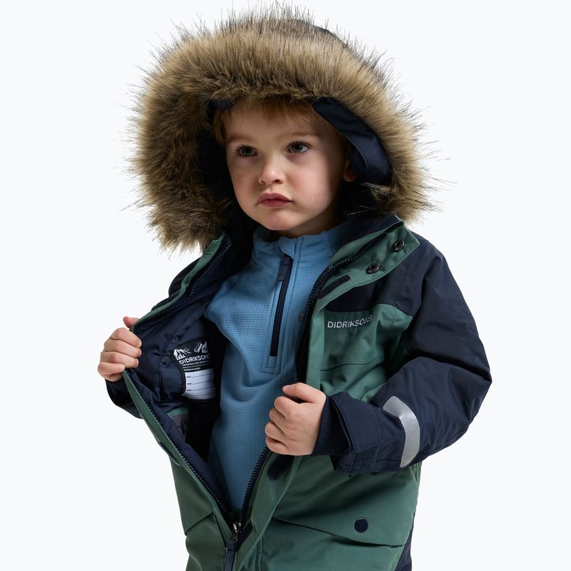 Tuta da sci per bambini Didriksons Bjärven Cover 5 dark moss 6