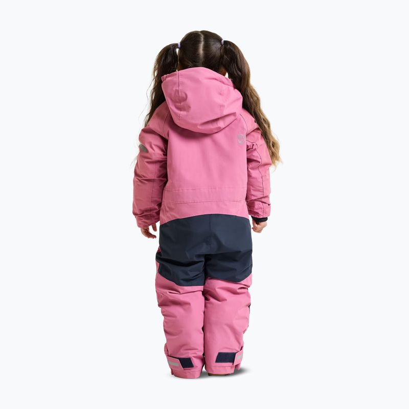 Tuta da sci per bambini Didriksons Falken K Coverall 2 heather pink 2