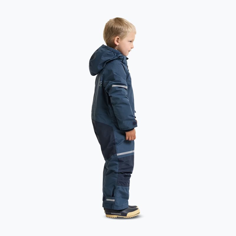Tuta da sci per bambini Didriksons Falken K Coverall 2 mountain blue 3