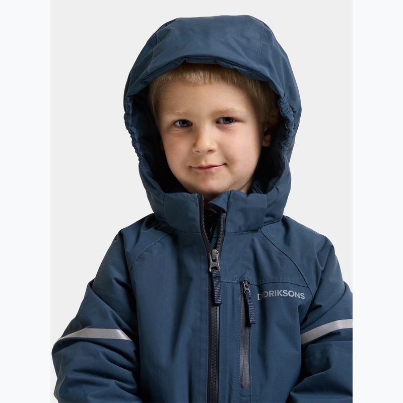 Tuta da sci per bambini Didriksons Falken K Coverall 2 mountain blue 4
