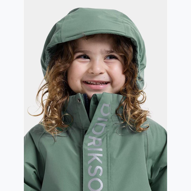Tuta da sci per bambini Didriksons Talvi Cover 2 dark moss 5