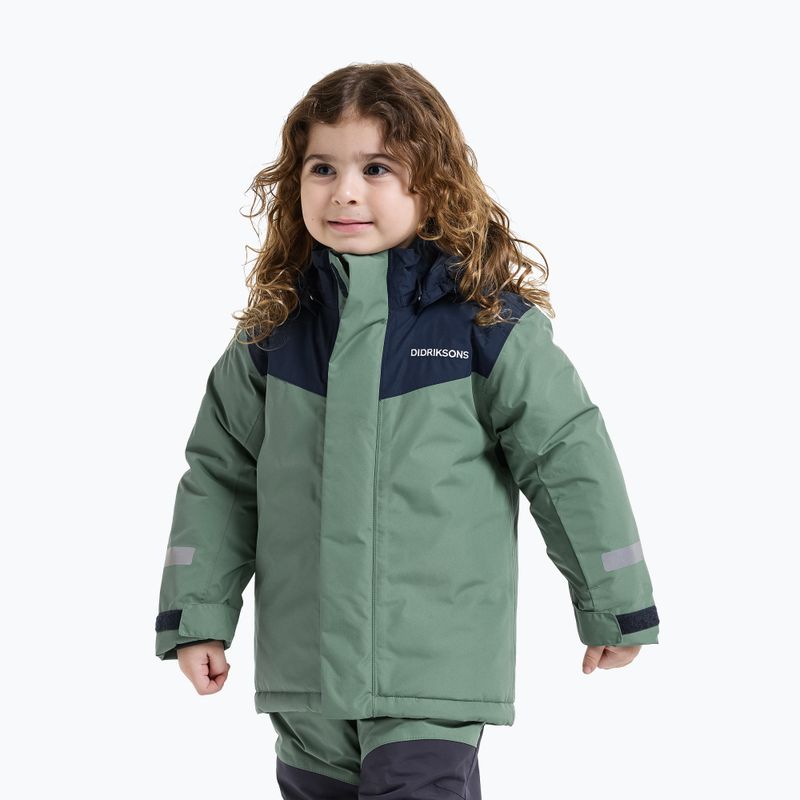 Completo da sci per bambini Didriksons Skare 2 dark moss 5