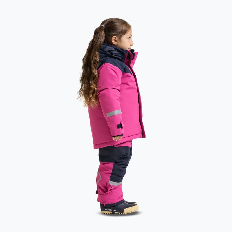 Completo da sci per bambini Didriksons Skare 2 cactus pink 3