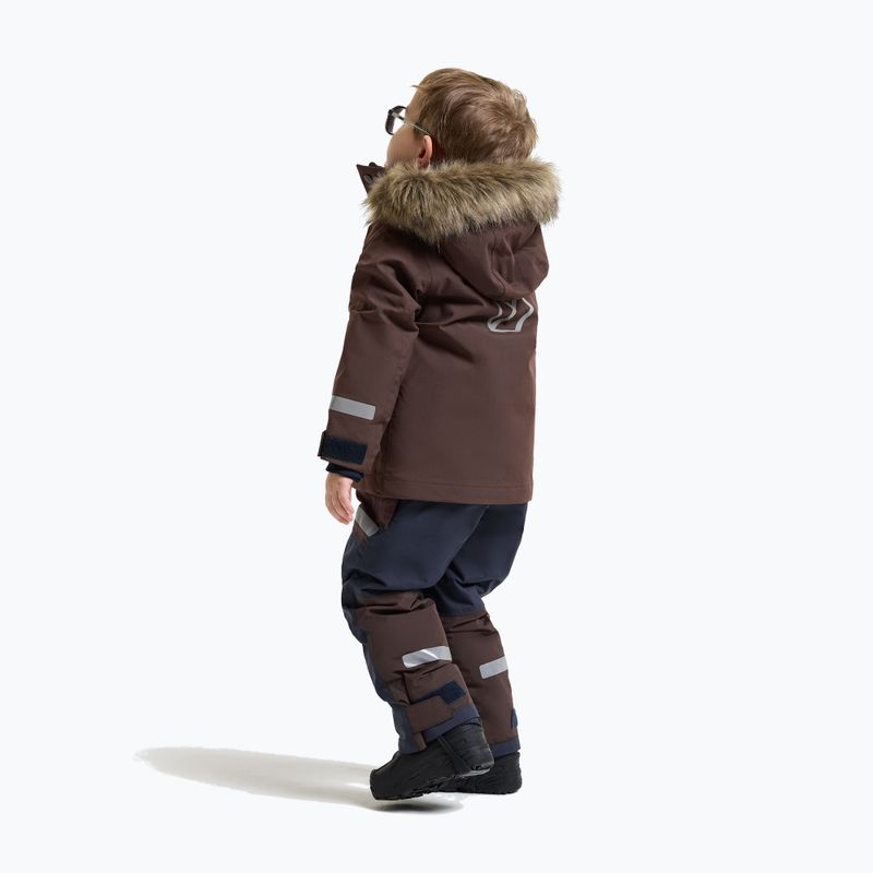 Giacca invernale per bambini Didriksons Bjärven 5 Parka shadow brown 2