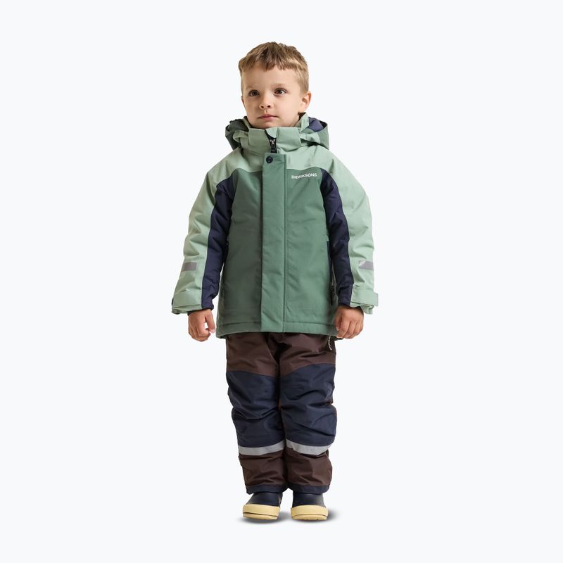 Giacca per bambini Didriksons Neptune 5 dark moss 2