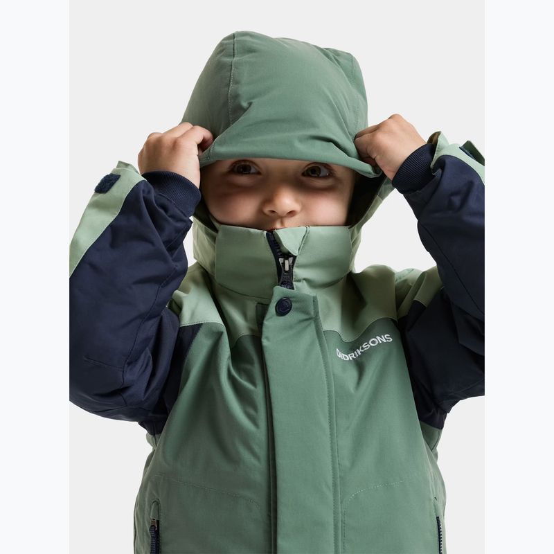 Giacca per bambini Didriksons Neptune 5 dark moss 6