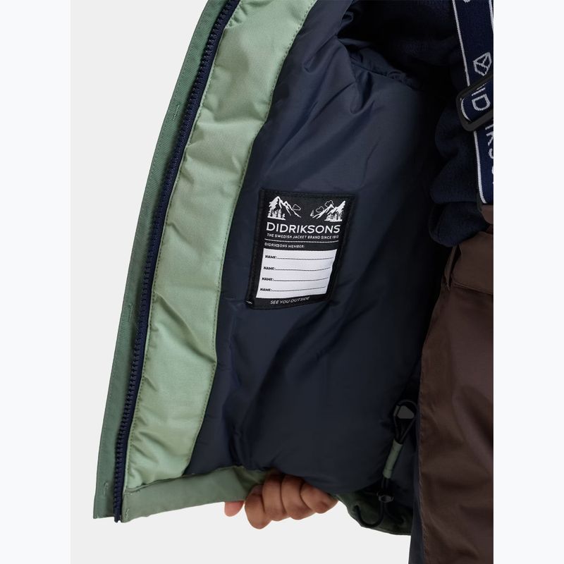 Giacca per bambini Didriksons Neptune 5 dark moss 9