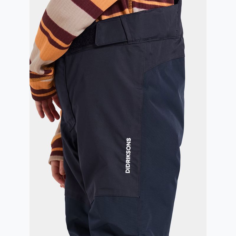 Pantaloni per bambini Didriksons Idre 7 navy 5