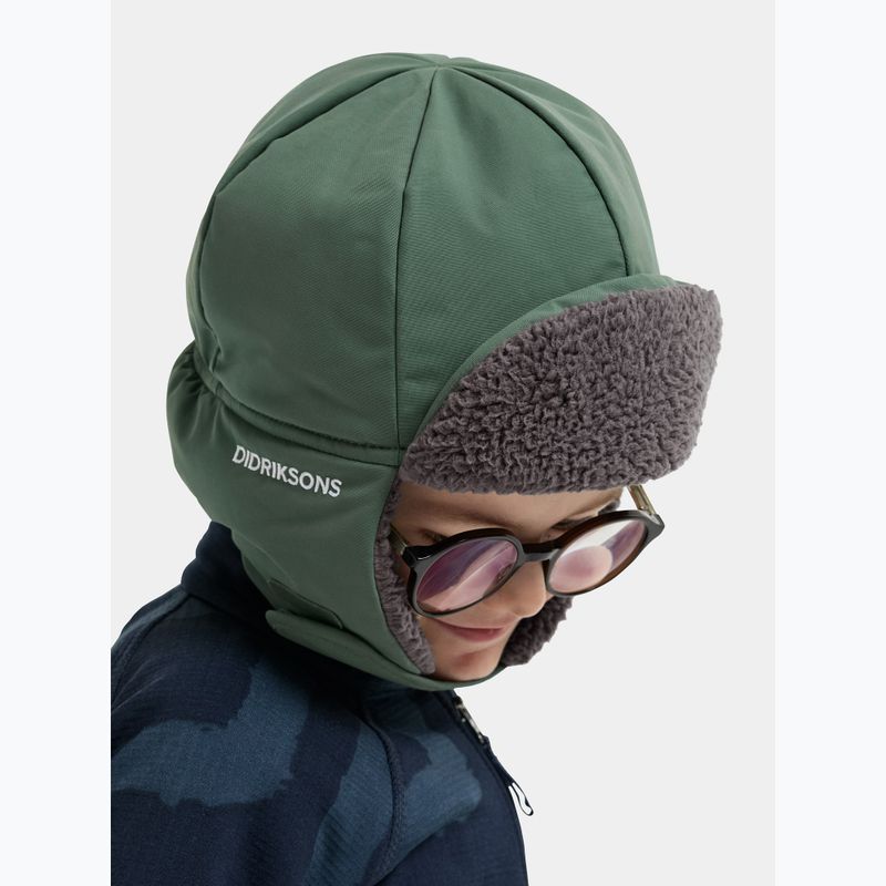 Cappello invernale per bambini Didriksons Biggles 7 dark moss 2