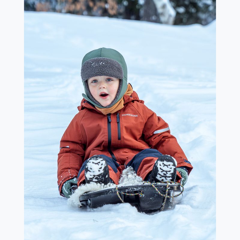 Cappello invernale per bambini Didriksons Biggles 7 dark moss 3