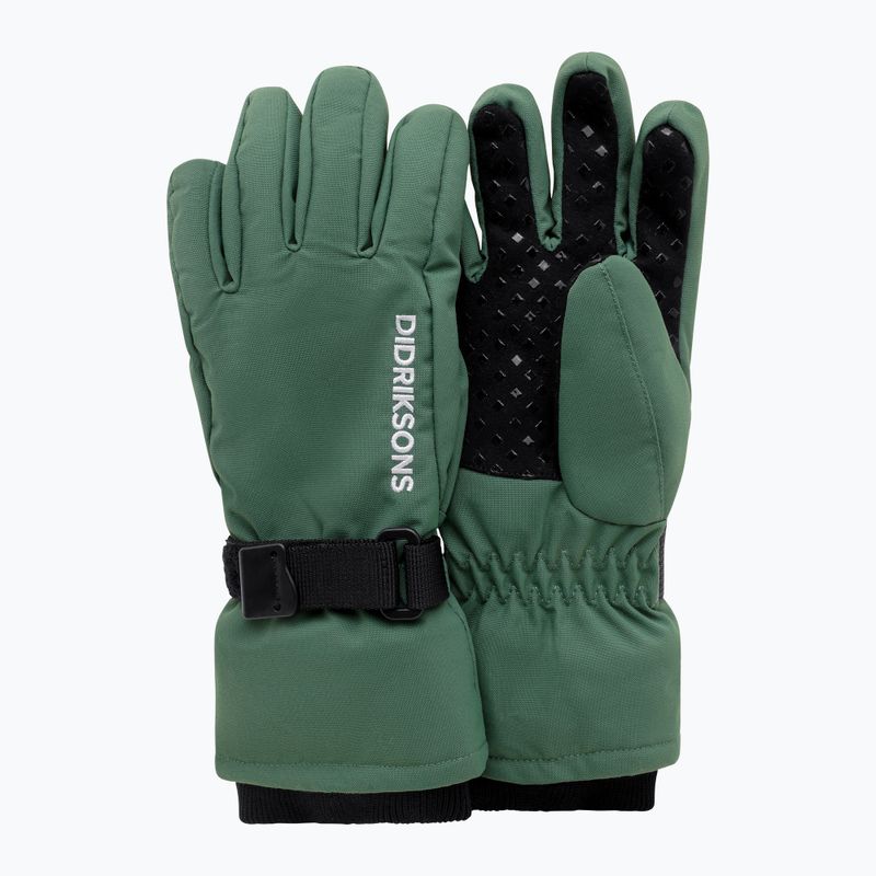 Guanti da sci per bambini Didriksons Biggles 4 dark moss