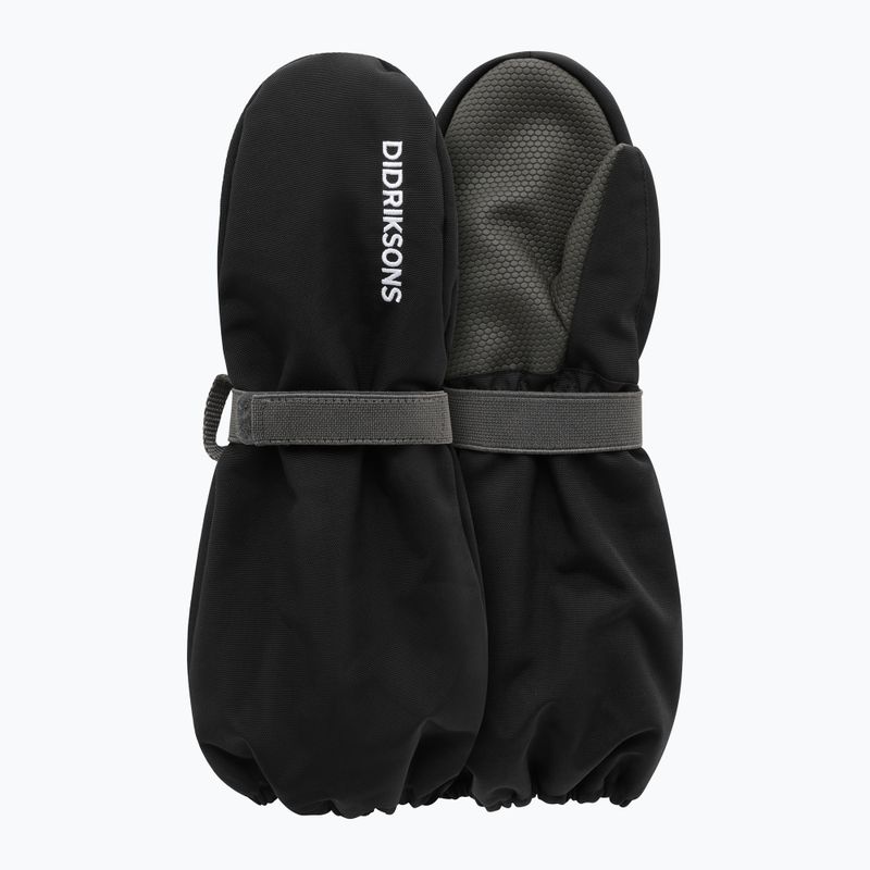 Guanti da sci per bambini Didriksons Biggles Mitten 8 black