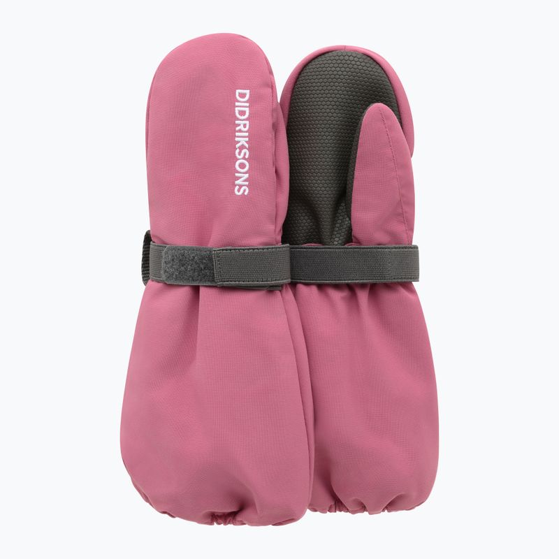 Guanti da sci per bambini Didriksons Biggles Mitten 8 heather pink