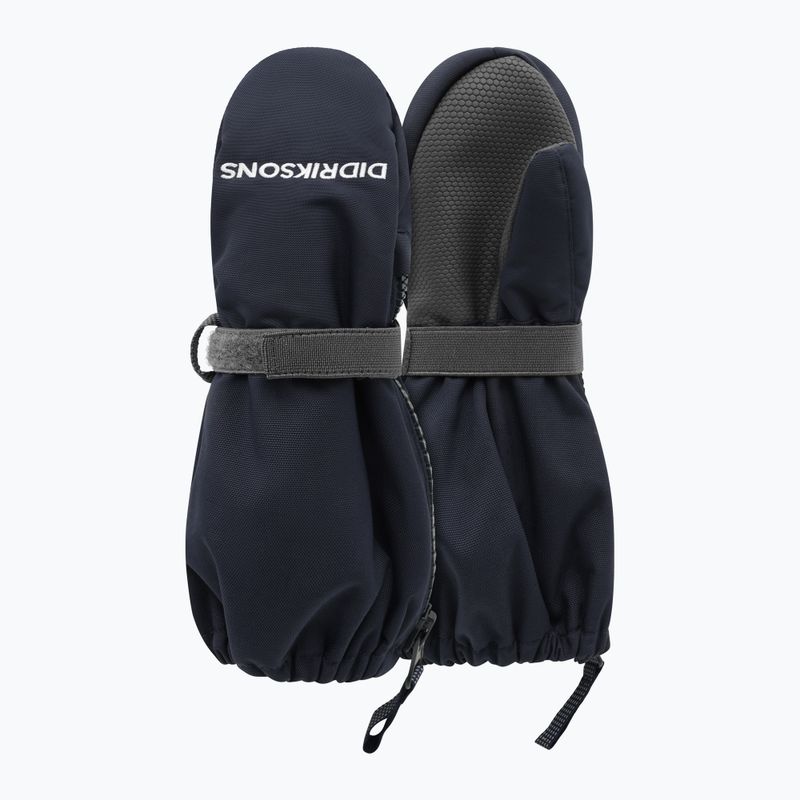 Guanti da sci per bambini Didriksons Biggles Zip Mitten 9 navy