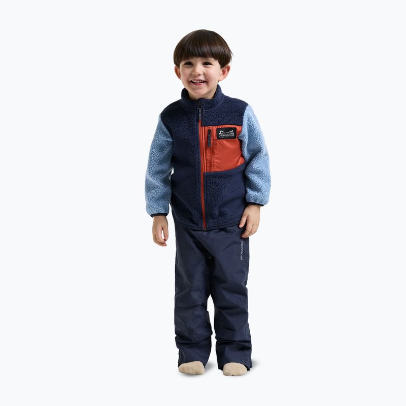 Pile felpato bambino Didriksons Anten 2 Fz winter blue 4