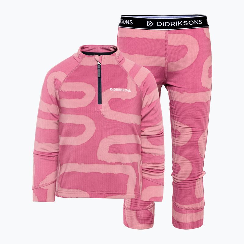 Completo bambino Didriksons Jadis Pr 5 path heather pink