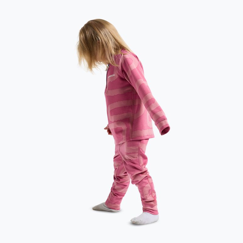 Completo bambino Didriksons Jadis Pr 5 path heather pink 5