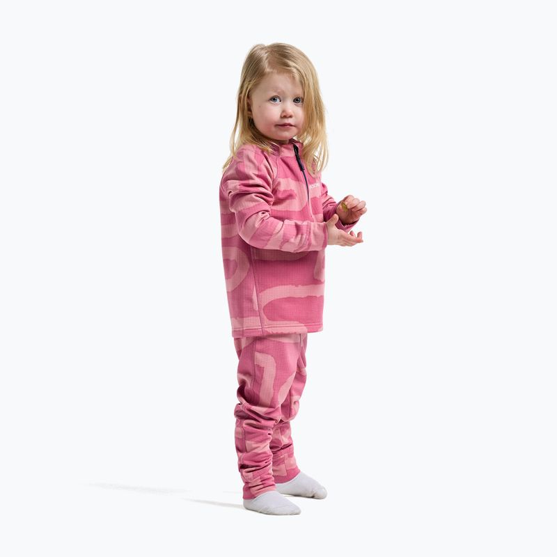 Completo bambino Didriksons Jadis Pr 5 path heather pink 6