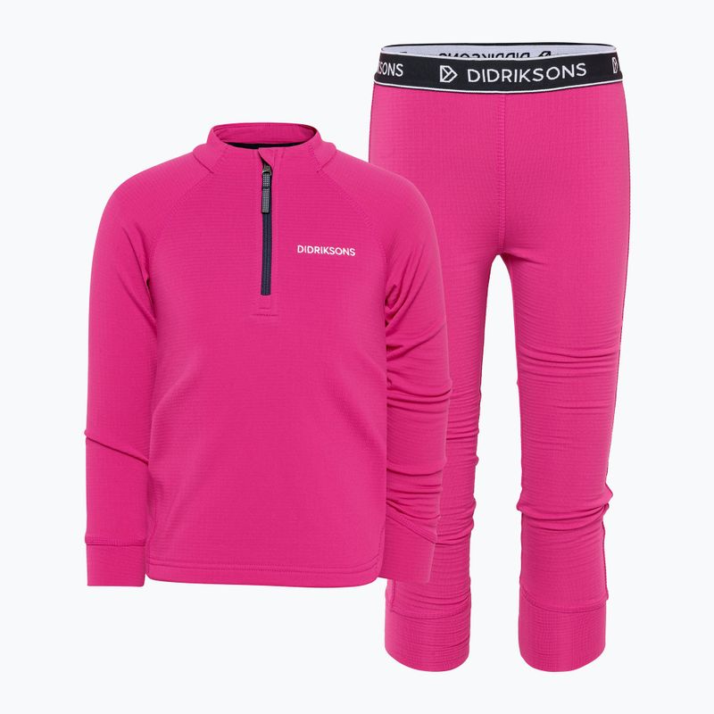 Completo bambino Didriksons Jadis Set 5 cactus pink