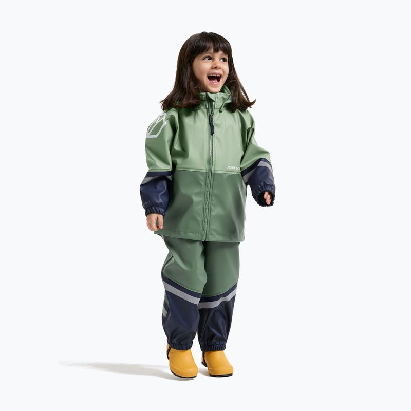 Completo bambino Didriksons Waterman 12 sage green 3