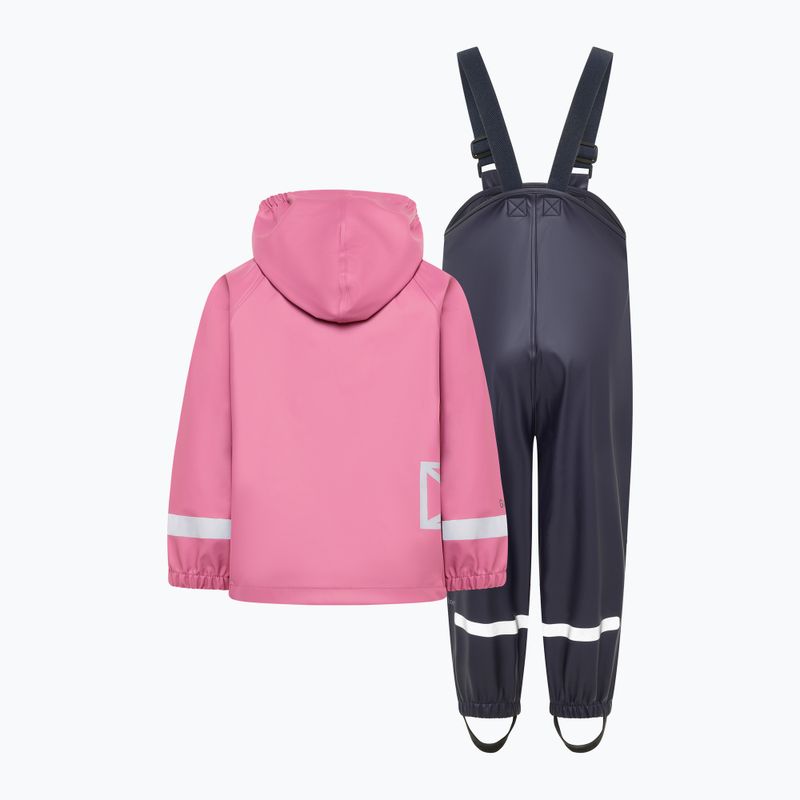 Completo impermeabile per bambini Didriksons Slaskeman 4 heather pink 2