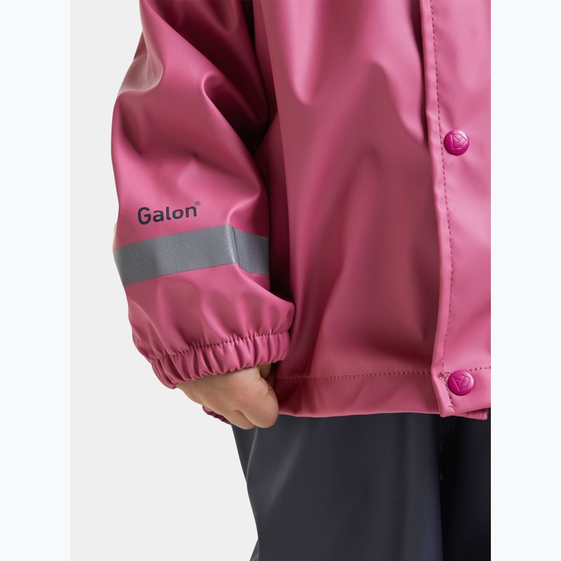 Completo impermeabile per bambini Didriksons Slaskeman 4 heather pink 9