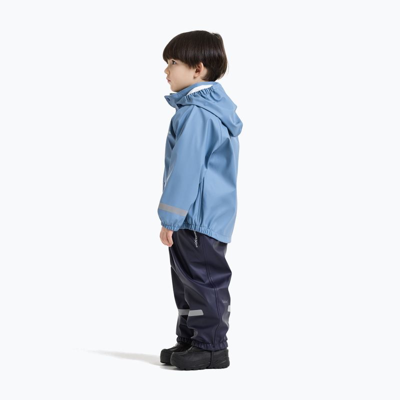 Completo impermeabile per bambini Didriksons Slaskeman 4 winter blue 6