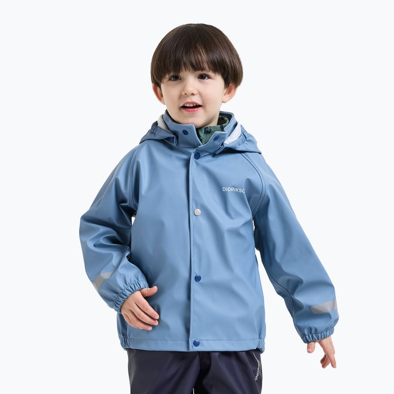 Completo impermeabile per bambini Didriksons Slaskeman 4 winter blue 9