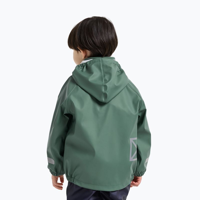 Completo impermeabile per bambini Didriksons Slaskeman 4 dark moss 7