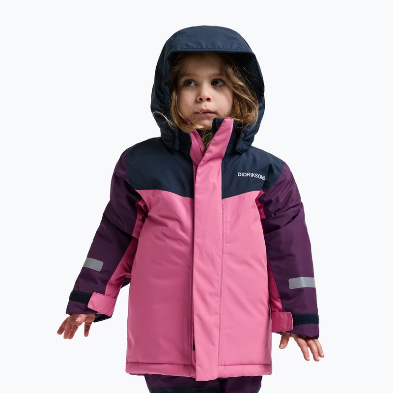Completo da sci per bambini Didriksons Skare Multi northern purple 5