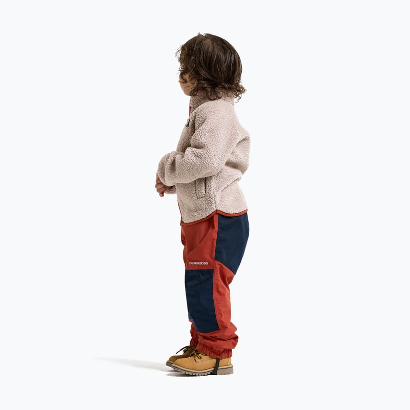 Pile felpato bambino Didriksons Gibbsc 2 Fz beach beige/rust 5