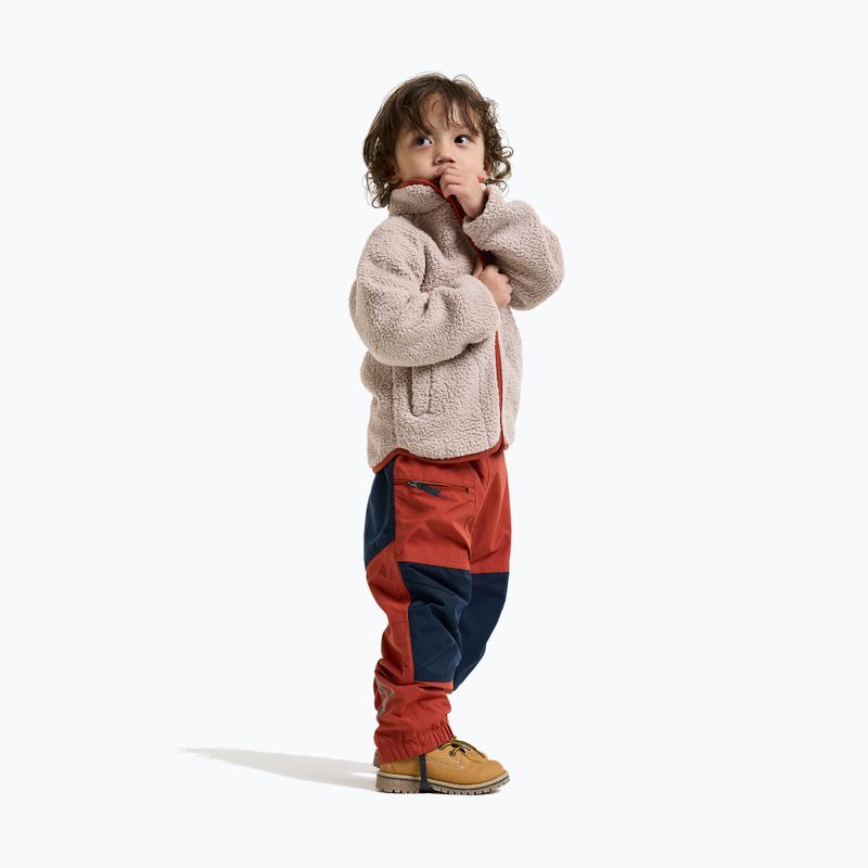 Pile felpato bambino Didriksons Gibbsc 2 Fz beach beige/rust 7