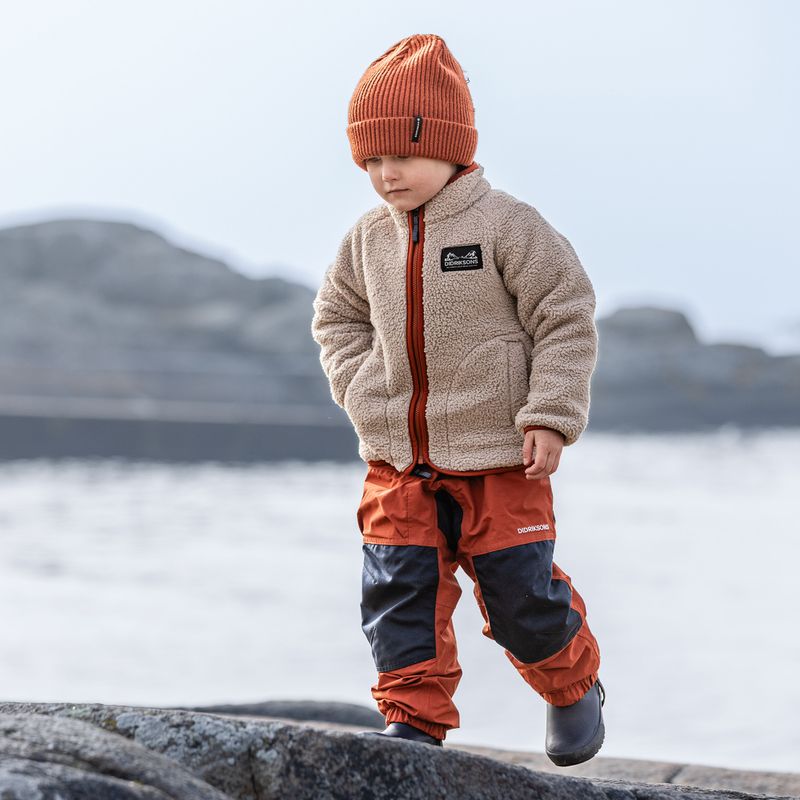 Pile felpato bambino Didriksons Gibbsc 2 Fz beach beige/rust 13