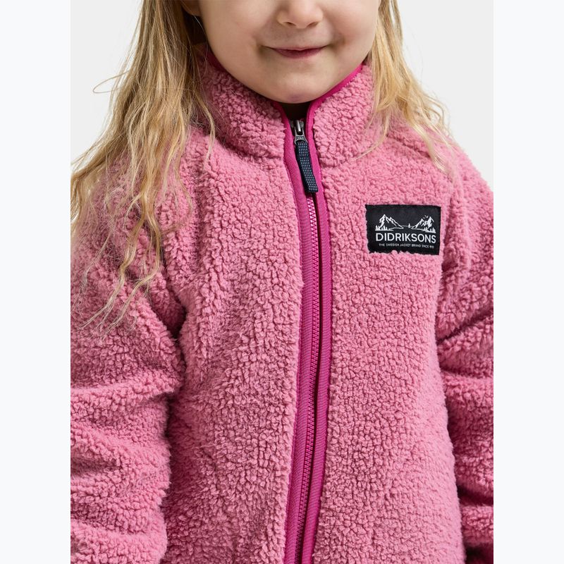 Pile felpato bambino Didriksons Gibbsc 2 Fz heather pink/cactus pink 7