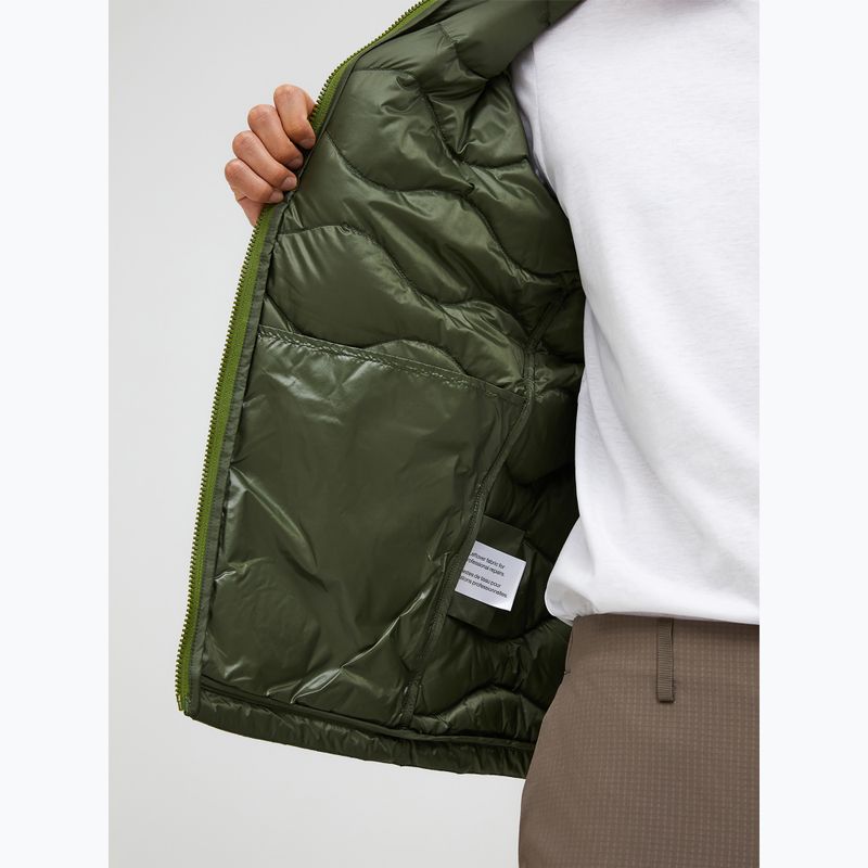 Piumino uomo Peak Performance Helium Utility Down Hood Pine Needle/Mosswood 4